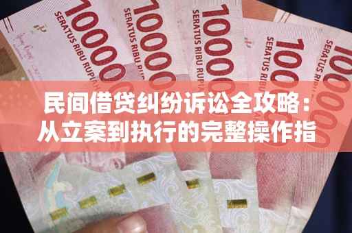 北京民间借贷纠纷诉讼全攻略：从立案到执行的完整操作指南