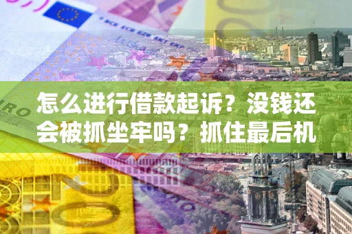 北京怎么进行借款起诉？没钱还会被抓坐牢吗？抓住最后机会！
