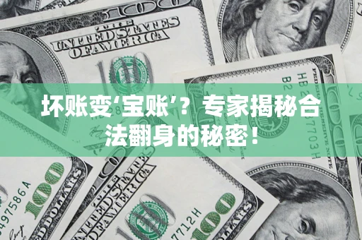 北京坏账变‘宝账’？专家揭秘合法翻身的秘密！