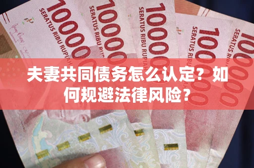 北京夫妻共同债务怎么认定？如何规避法律风险？