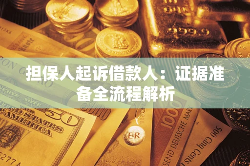 北京担保人起诉借款人：证据准备全流程解析