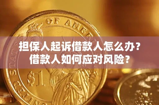 北京担保人起诉借款人怎么办？借款人如何应对风险？